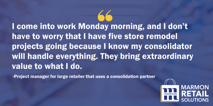 Consolidation partners can bring extraordinary value.