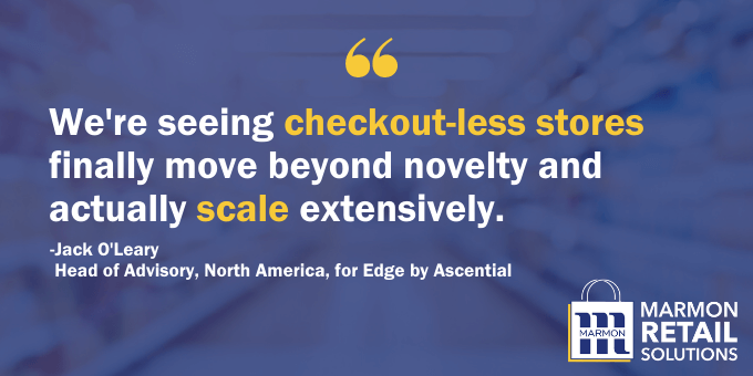 Checkout-less stores are moving beyond novelty.