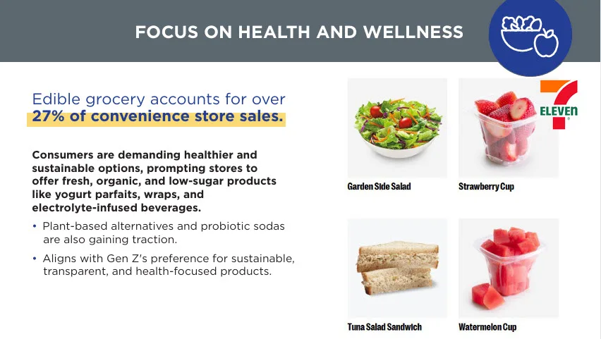 Focus on health and wellness