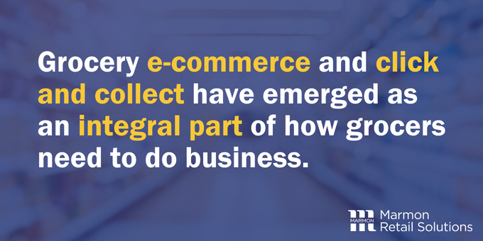 E-commerce and click and collect have emerged as an integral part of how grocers need to do business.