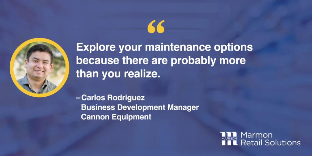 Carlos Rodriguez Maintenance Options pullquote