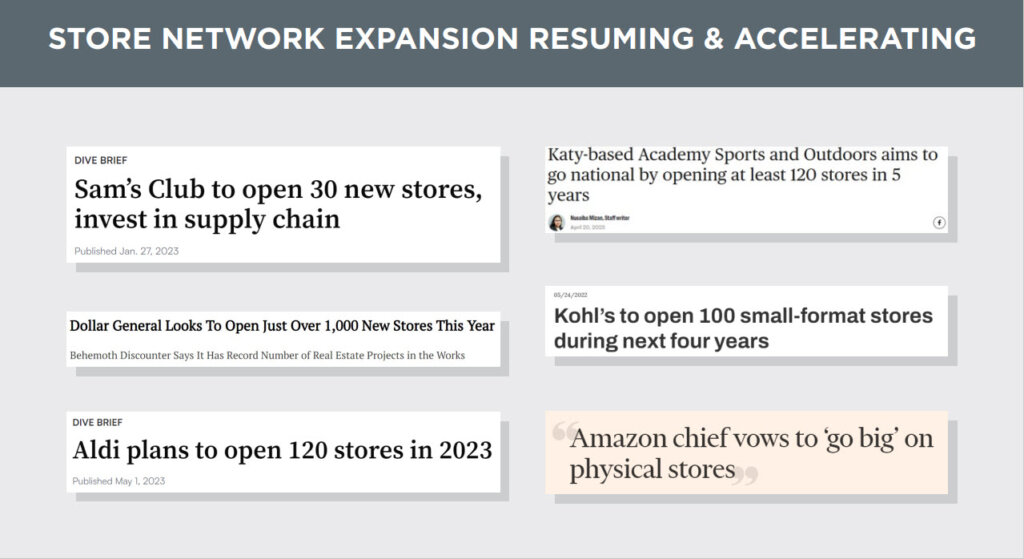 Store Network Expansion